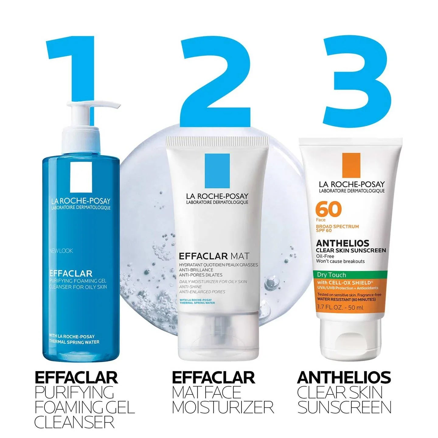 La Roche Posay Effaclar Gel Facial Wash for Oily Skin