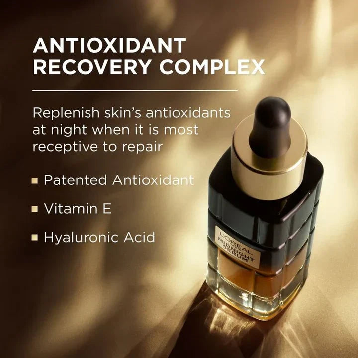 L'Oréal Paris Age Perfect  Midnight Serum - Classy Touch Pk