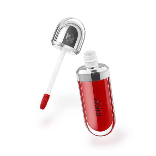 Kiko Milano 3D Hydra Lip Gloss – High Shine, Hydrating, Plumping, Non-Sticky, Moisturizing Lip Makeup