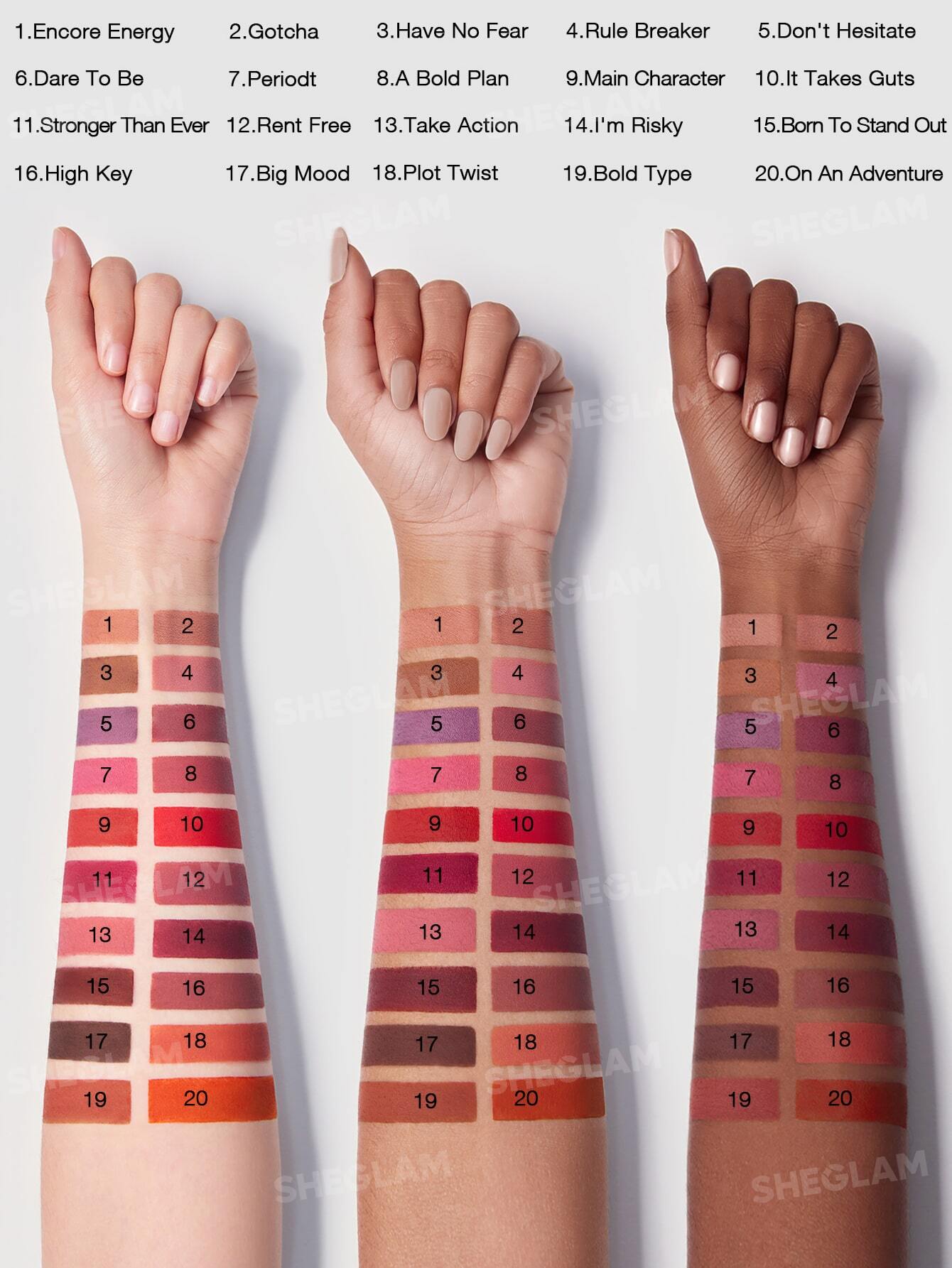 Sheglam Dynamatte Boom Long lasting Matte Lipstick