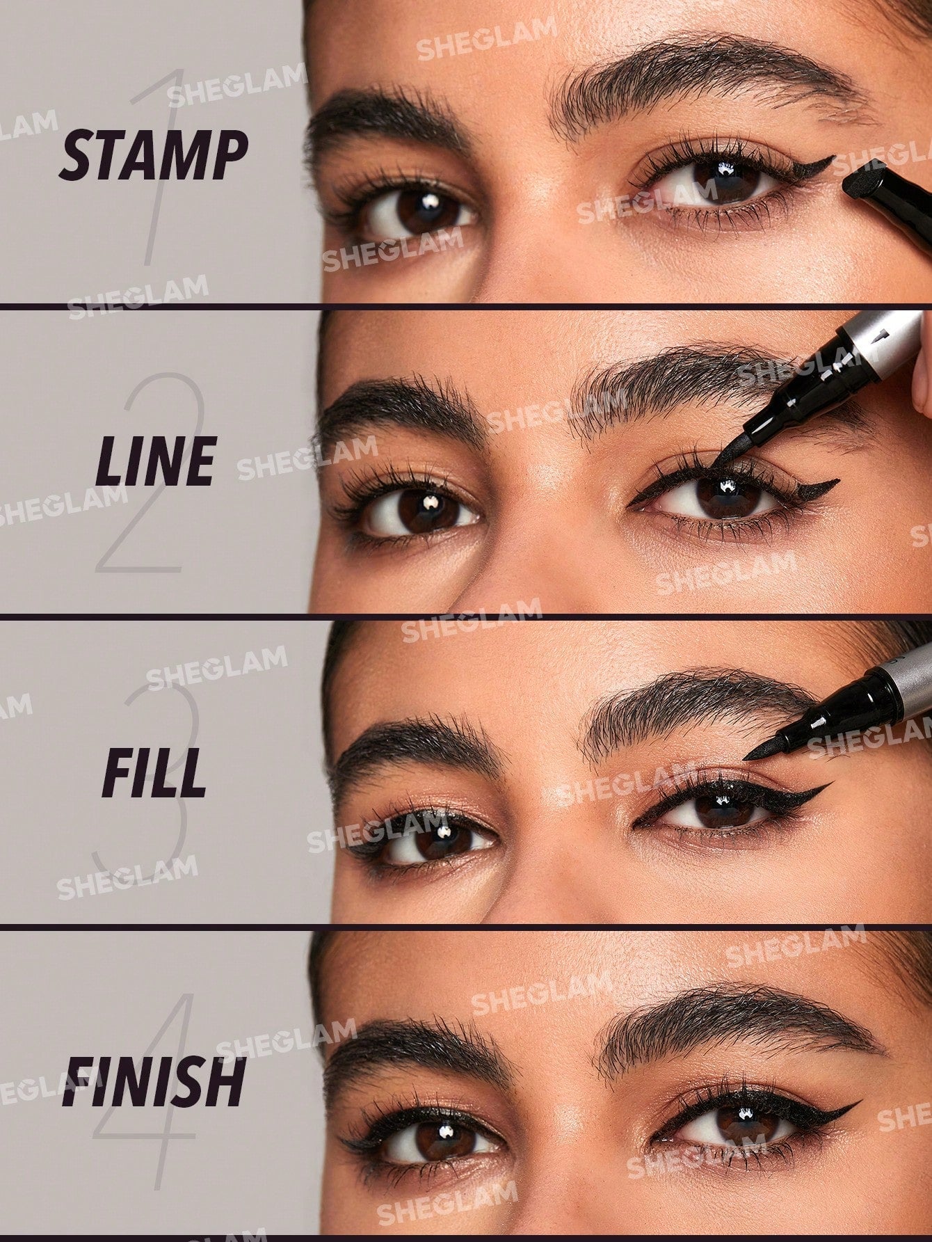 Sheglam Wing It Waterproof Eye Liner Duo