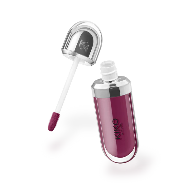 Kiko Milano 3D Hydra Lip Gloss – High Shine, Hydrating, Plumping, Non-Sticky, Moisturizing Lip Makeup