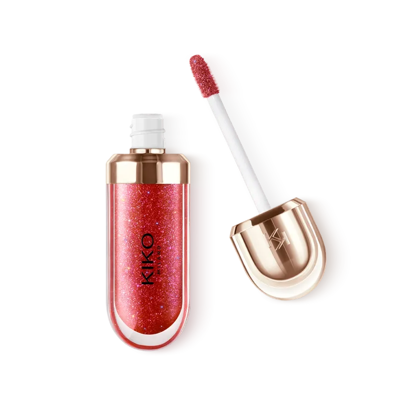 Kiko Milano 3D Hydra Lip Gloss – High Shine, Hydrating, Plumping, Non-Sticky, Moisturizing Lip Makeup