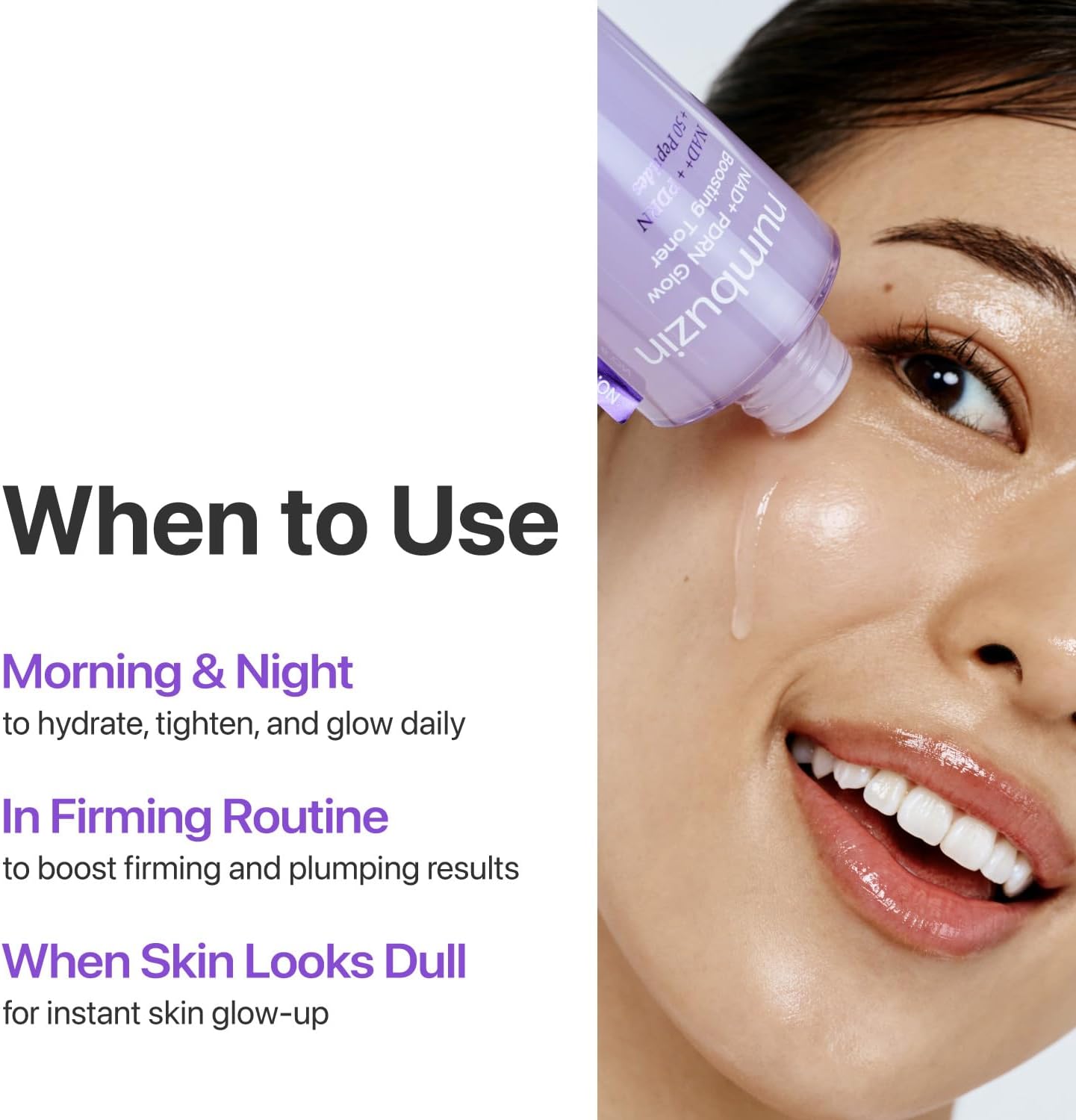 Numbuzin No.9 NAD+ Salmon PDRN Glow Boosting Toner