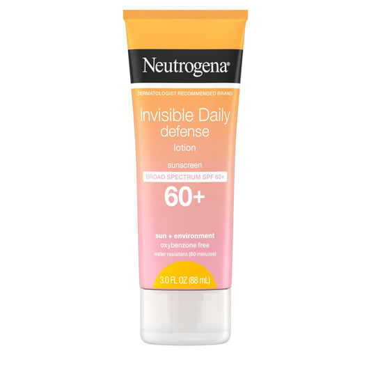 Neutrogena Invisible Daily Defense Sunscreen Lotion SPF 60+