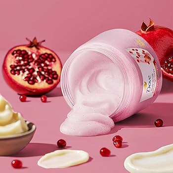 dove POMEGRANATE & SHEA BUTTER Scrub