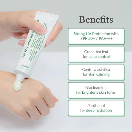 Dr.Althea - Purifying Green Tea Sunscreen SPF50+ PA+++