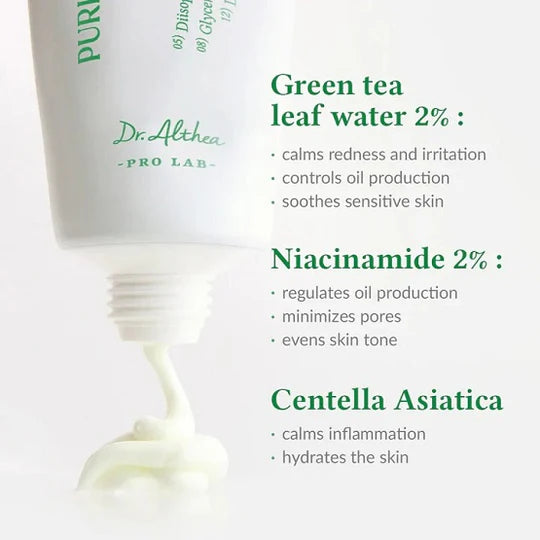 Dr.Althea - Purifying Green Tea Sunscreen SPF50+ PA+++