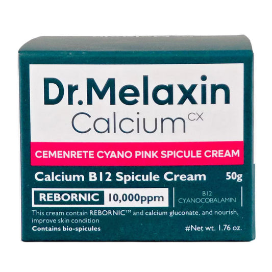 Dr.Melaxin Cemenrete Cyano Pink Spicule Cream with Calcium, Vitamin B12 for under eyes skin, Dark Circles, Fine Lines, Puffiness&Eye Bags Cream, 1.69 fl. oz.