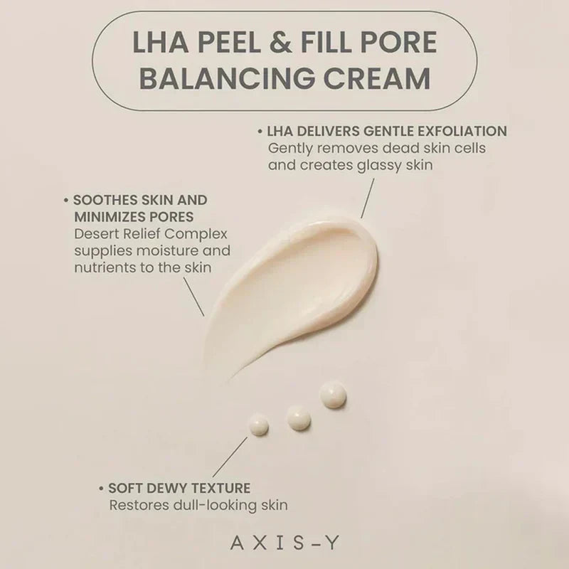 Axis-Y LHA Peel & Fill Pore Balancing Cream