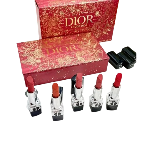 Rouge Dior Lipstick Set – Timeless Elegance in Every Shade ✨