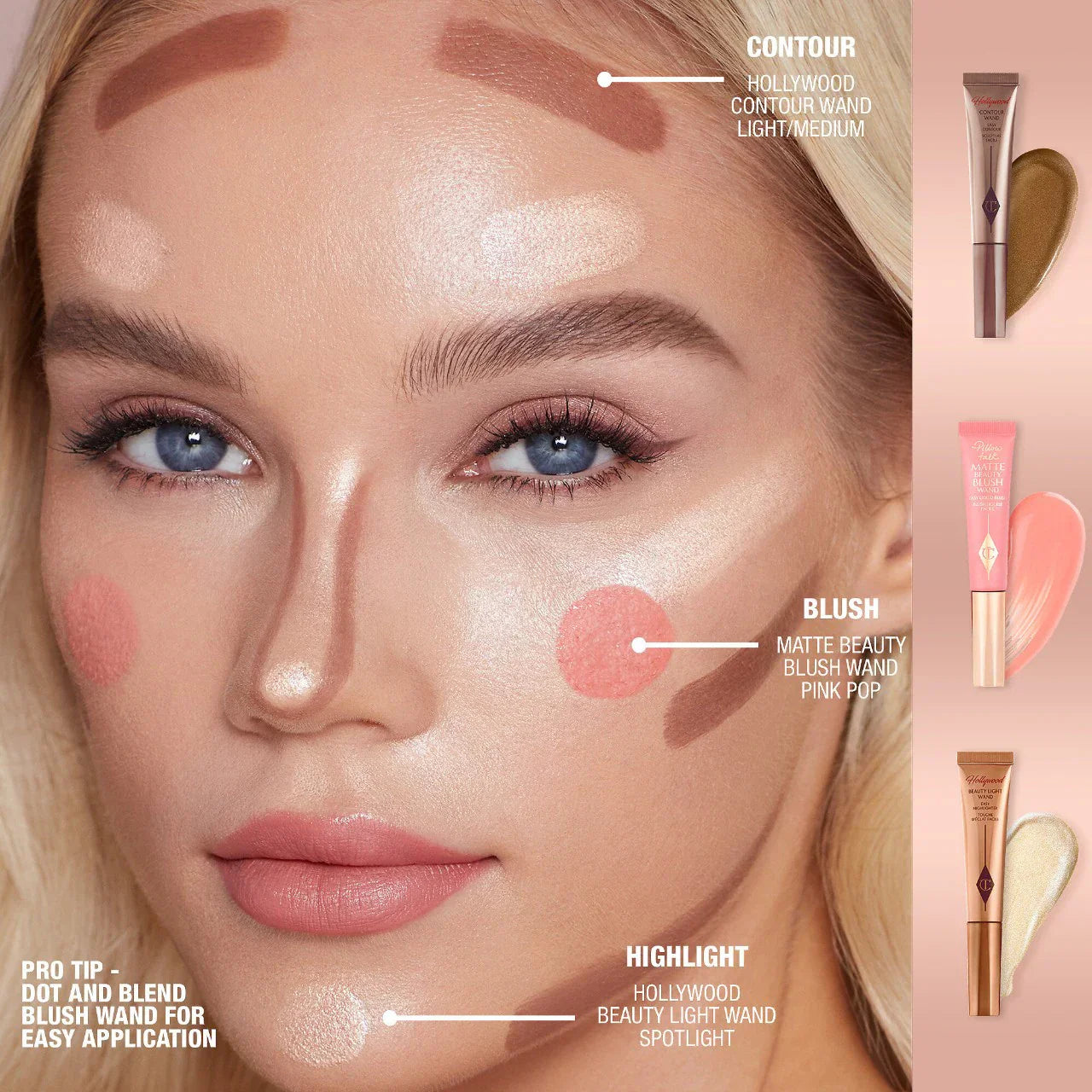 Charlotte Tilbury  Matte Beauty Blush Wand