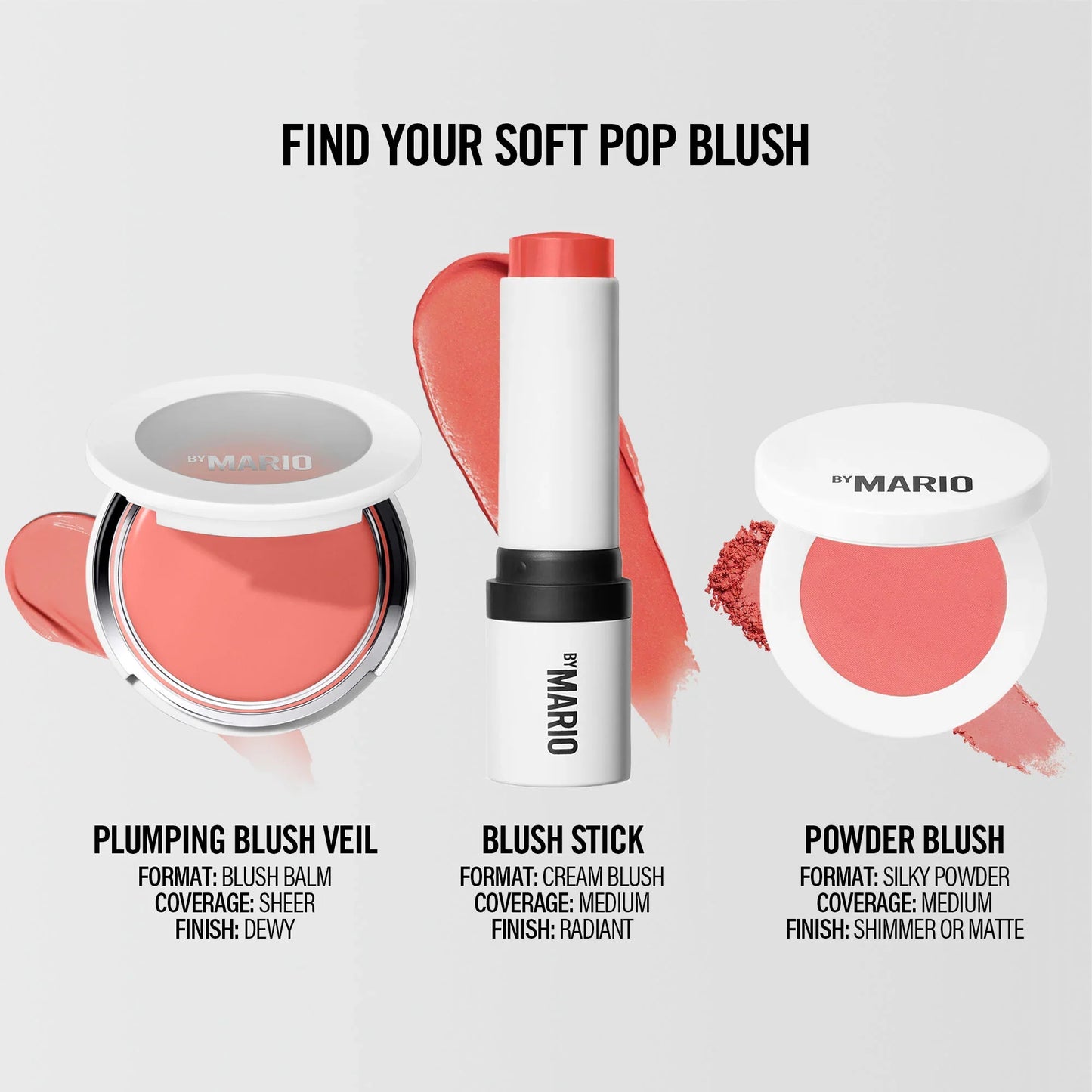 Makeup by Mario Soft Pop Blush Stick